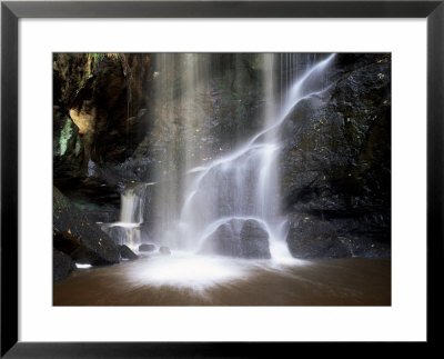 Roughting Lynn Waterfall, Near Wooler, Northumberland (Northumbria), England, United Kingdom by Lee Frost Pricing Limited Edition Print image