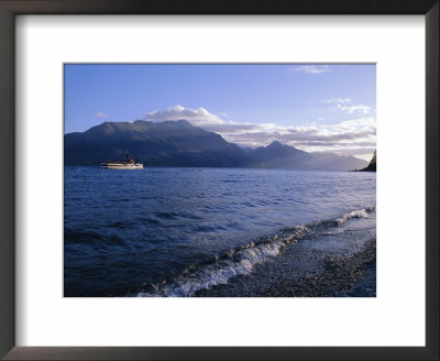 Tss Earnslaw, Lake Wakatipu, Queenstown, Otago, South Island, New Zealand, Pacific by Jeremy Bright Pricing Limited Edition Print image