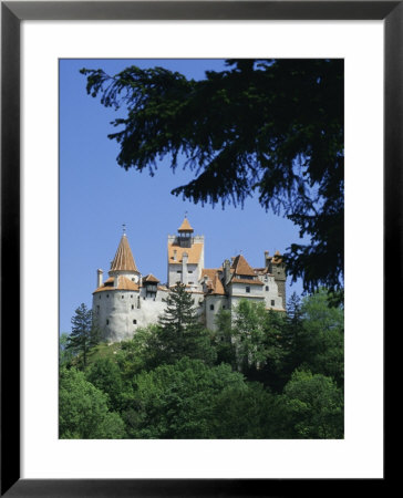 Bran Castle (Dracula's Castle), Transylvania, Romania, Europe by Charles Bowman Pricing Limited Edition Print image