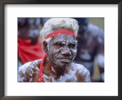 Aborigine Man, Australia by Sylvain Grandadam Pricing Limited Edition Print image