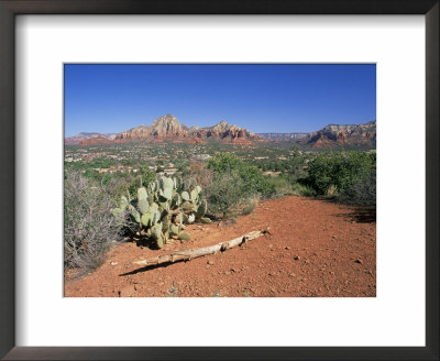 View Over West Sedona From The Slopes Of Table Top Mountain, Arizona, Usa by Ruth Tomlinson Pricing Limited Edition Print image