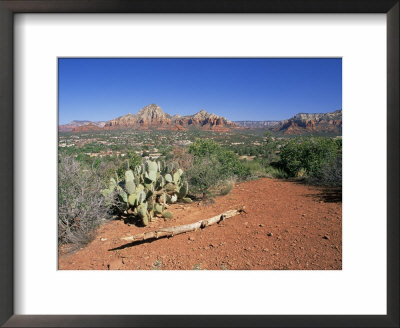 View Over West Sedona From The Slopes Of Table Top Mountain, Arizona, Usa by Ruth Tomlinson Pricing Limited Edition Print image