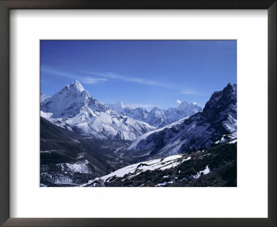 Ama Dablam Peak, Mt. Everest Region, Himalayas, Nepal by Anthony Waltham Pricing Limited Edition Print image