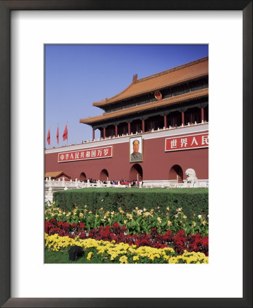 Gate Of Heavenly Peace (Tiananmen), Tiananmen Square, Beijing, China, Asia by Gavin Hellier Pricing Limited Edition Print image