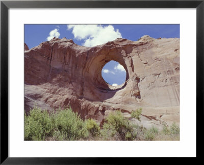 Window Rock, Eroded Forms Near Navaho (Navajo) Tribal Centre, Arizona, Usa by Walter Rawlings Pricing Limited Edition Print image