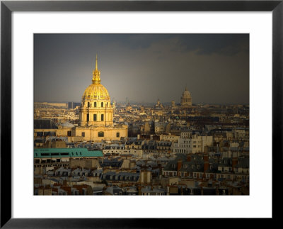 Les Invalides Seen From The Eiffel Tower, Paris, France by Jim Zuckerman Pricing Limited Edition Print image