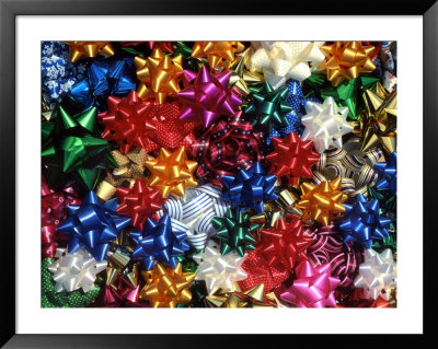 Montage Of Multicolored Bows by Steve Terrill Pricing Limited Edition Print image
