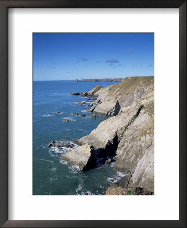 Marloes Coast, Dyffd, Wales, United Kingdom by John Miller Pricing Limited Edition Print image