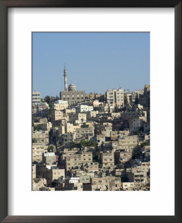 City Mosque In Downtown Area, Amman, Jordan, Middle East by Christian Kober Pricing Limited Edition Print image