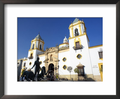 Socorro Chuch, Plaza Del Socorro, Ronda, Malaga Province, Andalusia (Andalucia), Spain by Marco Simoni Pricing Limited Edition Print image