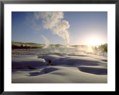 Old Faithful, Yellowstone National Park, Usa by Stan Osolinski Pricing Limited Edition Print image