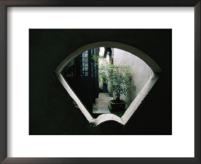 A View Through A Fan-Shaped Window by Jodi Cobb Pricing Limited Edition Print image