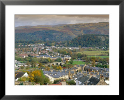 View Over City, Stirling, Scotland, Uk, Europe by Gavin Hellier Pricing Limited Edition Print image