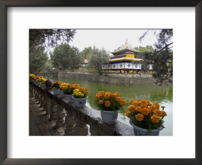 Dalai Lama's Former Summer Palace, Lhasa, Tibet, China by Ethel Davies Pricing Limited Edition Print image