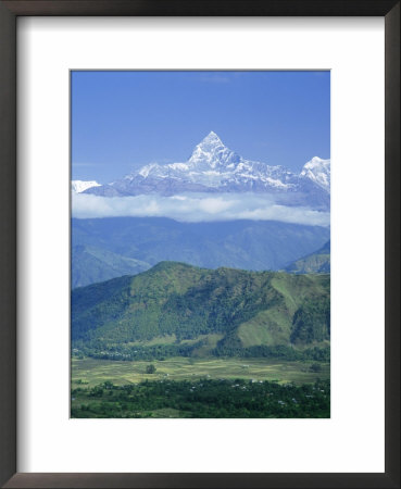 Mt. Machhapuchhare (Machapuchare) (Fish Tail), 7059M, The Himalayas, Nepal by Gavin Hellier Pricing Limited Edition Print image