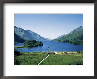 Glenfinnan And Loch Shiel, Highland Region, Scotland, United Kingdom by Hans Peter Merten Pricing Limited Edition Print image
