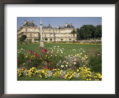 Palais Du Luxembourg And Gardens, Paris, France by Ken Gillham Pricing Limited Edition Print image