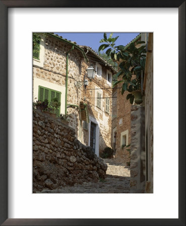 Village Street, Fornalutx, Near Soller, Majorca (Mallorca), Balearic Islands, Spain by Ruth Tomlinson Pricing Limited Edition Print image