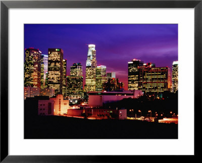 City Skyline, Los Angeles, California by Richard Cummins Pricing Limited Edition Print image