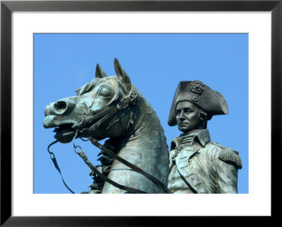 Statue Of General George Washington On Horseback, Washington Dc, Usa by Lisa S. Engelbrecht Pricing Limited Edition Print image