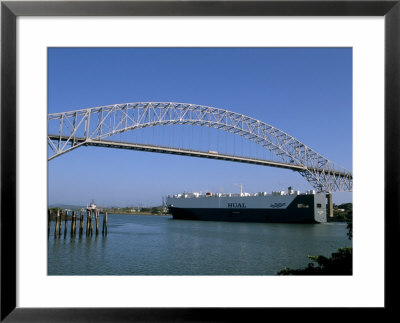 Bridge Of The Americas, Panama Canal, Balboa, Panama, Central America by Sergio Pitamitz Pricing Limited Edition Print image