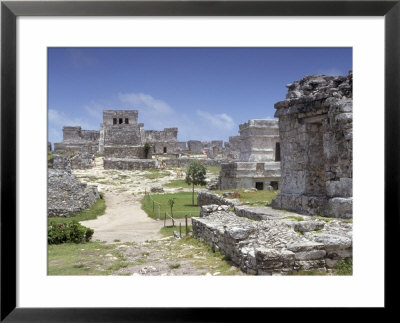 Mayan Site Of Tulum, Yucatan, Mexico, North America by John Miller Pricing Limited Edition Print image