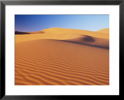 Sand Dune Of The Erg Chebbi, Sahara Desert Near Merzouga, Morocco, North Africa, Africa by Lee Frost Pricing Limited Edition Print image