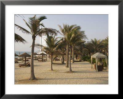 Jumeirah Beach Near Burj Al Arab Hotel, Dubai, United Arab Emirates, Middle East by Amanda Hall Pricing Limited Edition Print image