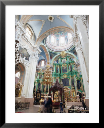 Interior Of The Orthodox Church Of The Holy Spirit, Vilnius, Baltic States by Yadid Levy Pricing Limited Edition Print image