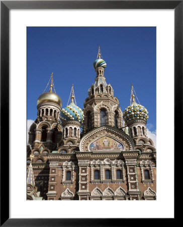 Church Of Our Saviour On Spilled Blood, Unesco World Heritage Site, St. Petersburg, Russia by Ken Gillham Pricing Limited Edition Print image
