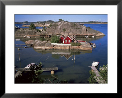Summer Cottage On The West Side Of Sandefjordsfjord, Vestfold, Norway, Scandinavia by Kim Hart Pricing Limited Edition Print image