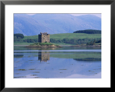 Castle Stalker, Port Appin, Strathclyde, Scotland, United Kingdom by Roy Rainford Pricing Limited Edition Print image