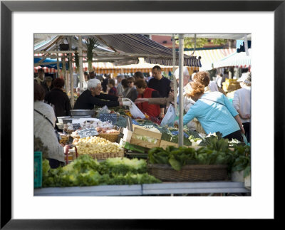 Market, Nice, Alpes Maritimes, Provence, Cote D'azur, French Riviera, France by Angelo Cavalli Pricing Limited Edition Print image