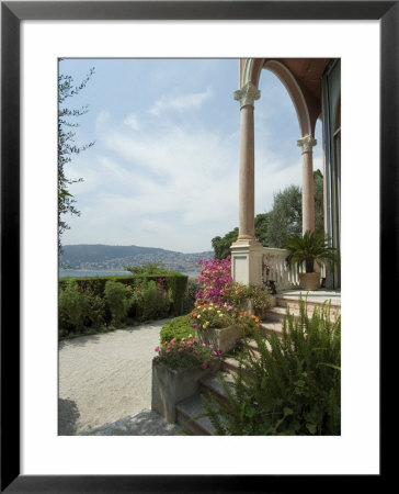 Villa Ephrussi, Historical Rothschild Villa, St. Jean Cap Ferrat, Alpes-Maritimes, Provence, France by Ethel Davies Pricing Limited Edition Print image