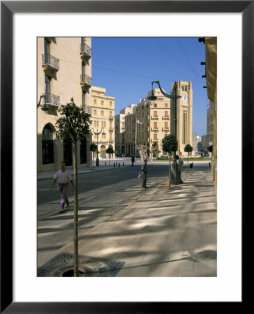 Rebuilt Central District, Beirut, Lebanon, Middle East by Charles Bowman Pricing Limited Edition Print image