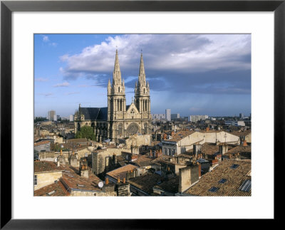 Views Of The Roofs Of The Quartier Des Chartrons, Town Of Bordeaux, Gironde, Aquitaine, France by Bruno Barbier Pricing Limited Edition Print image