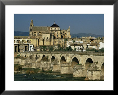 Roman Bridge Across The Rio Guadalquivir, Cordoba, Andalucia, Spain by Michael Busselle Pricing Limited Edition Print image