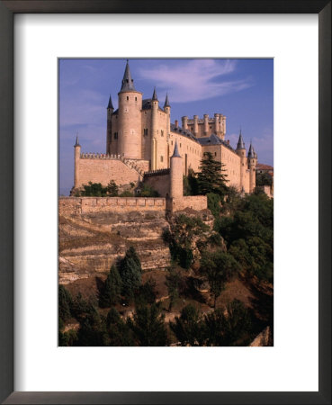 Fairytale Inspired Alcazar, Segovia, Castilla-Y Leon, Spain by Bill Wassman Pricing Limited Edition Print image