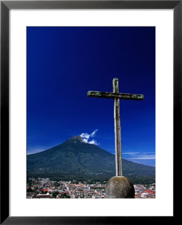 Antigua City And Water Volcano, Sacatepequez, Guatemala by Alfredo Maiquez Pricing Limited Edition Print image