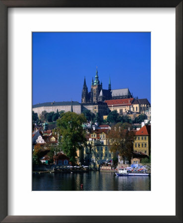 Old Town And Hradcany Castle, Prague, Central Bohemia, Czech Republic by Jan Stromme Pricing Limited Edition Print image