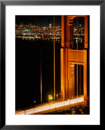 The Golden Gate Bridge With The City Of San Francisco Behind, San Francisco, California, Usa by Jan Stromme Pricing Limited Edition Print image