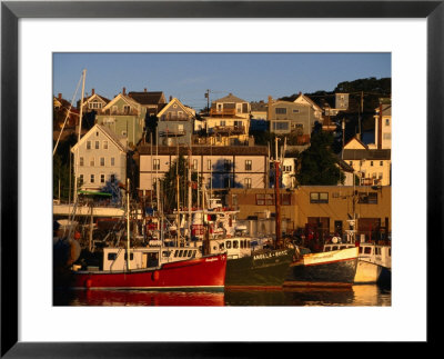 Commercial Fishing Boats In Gloucester Harbour, Cape Ann, Massachusetts, Usa by Stephen Saks Pricing Limited Edition Print image
