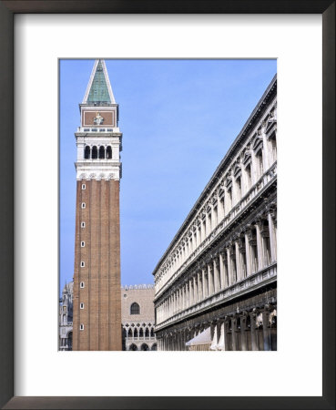 Campanile, Piazza San Marco, Venice, Veneto, Italy by Guy Thouvenin Pricing Limited Edition Print image