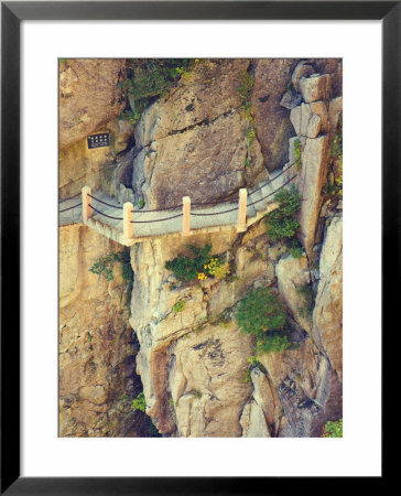 Footpath, White Cloud Scenic Area, Huang Shan (Yellow Mountain), Anhui Province, China by Jochen Schlenker Pricing Limited Edition Print image