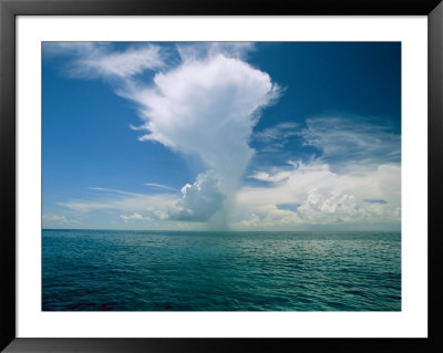 Dramatic Clouds Over Calm Blue Pacific Ocean Waters by Wolcott Henry Pricing Limited Edition Print image