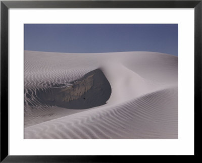 White Gypsum Dunes, Some Of Which Are More Than Fifty Feet High, At The Monument by Joseph Baylor Roberts Pricing Limited Edition Print image