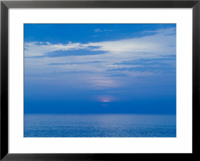 Sunset Over The Tyrrhenian Sea, Forio, Ischia, Bay Of Naples, Campania, Italy by Walter Bibikow Pricing Limited Edition Print image