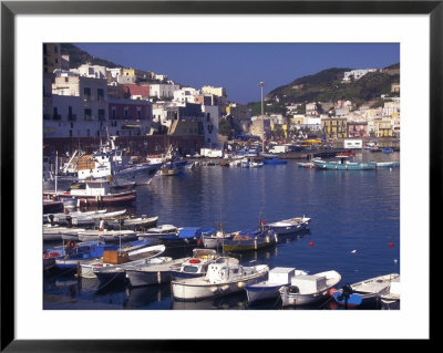 Port At Village Of Ponza, Pontine Islands, Italy by Connie Ricca Pricing Limited Edition Print image
