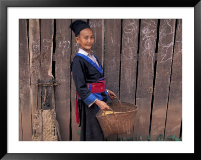 Hmong Woman In Traditional Costume, Laos by Keren Su Pricing Limited Edition Print image
