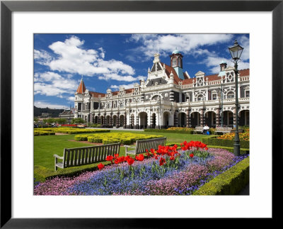 Historic Railway Station, Dunedin, South Island, New Zealand by David Wall Pricing Limited Edition Print image